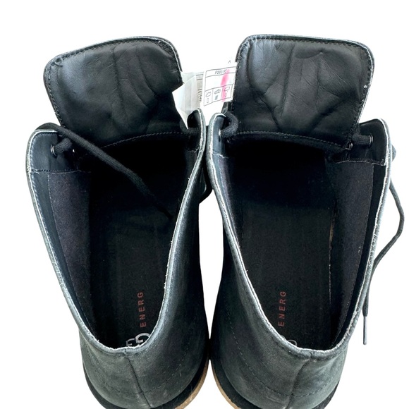 Ugg Groveland Black Leather Lace-Up Chukka Boots Men's Size 11.5 - Picture 10 of 16